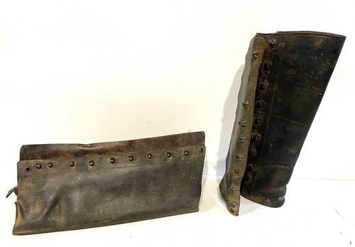 Ancienne paire guêtres - paire,